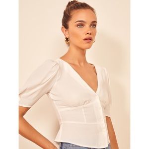 Reformation Madeleine Top